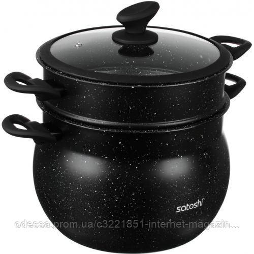 Каструля-пароварка інд.дно 11л 28.2*20см/28.2*10.2см Stenson (846-552) [Склад зберігання: Одеса №3]