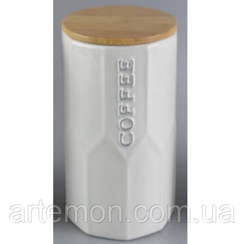 Банка для кофе "Modern" 900мл 11*11*14.5см Stenson (MC4047-C) [Склад зберігання: Одеса №3]