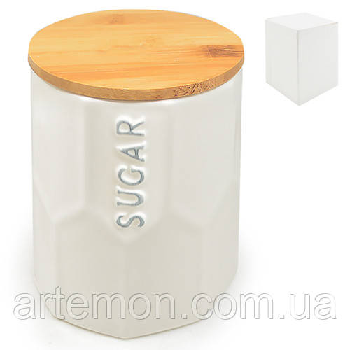 Банка для цукру "Modern" 900мл 11*11*14.5см Stenson (MC4047-S) [Склад зберігання: Одеса №3]