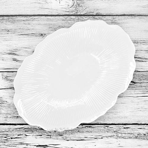 Блюдо порцеляна  "Flora" 16" (41см) Stenson (MC4562-16) [Склад зберігання: Одеса №3]