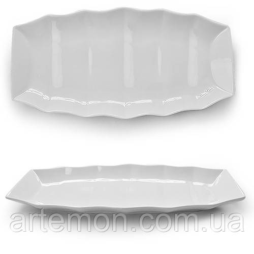 Блюдо порцеляна 16" (40.65см) Stenson (MS-3563-16) [Склад зберігання: Одеса №3]