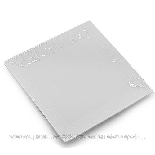 Блюдо порцеляна Stenson MC3252-10 "Деко" (25.5*25.5*2см ) [Склад зберігання: Одеса №3]