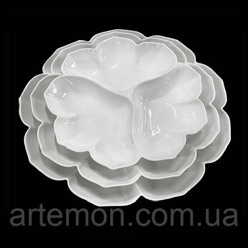 Мінажниця порцеляна 10" (25.5см) Stenson (MC4871-10) [Склад зберігання: Одеса №3]