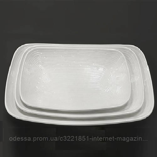 Блюдо порцеляна "Feast" 14" (36см) Stenson (MC4873-14) [Склад зберігання: Одеса №3]