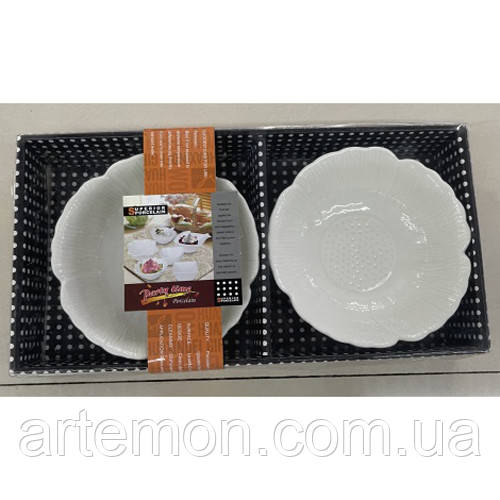 Салатник порцеляна 2шт/уп 32*17*5.5см Stenson R90544 [Склад зберігання: Одеса №3]