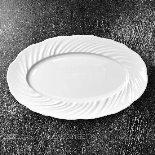 Блюдо порцеляна 12"(30см) Stenson MC4885-12 [Склад зберігання: Одеса №3]