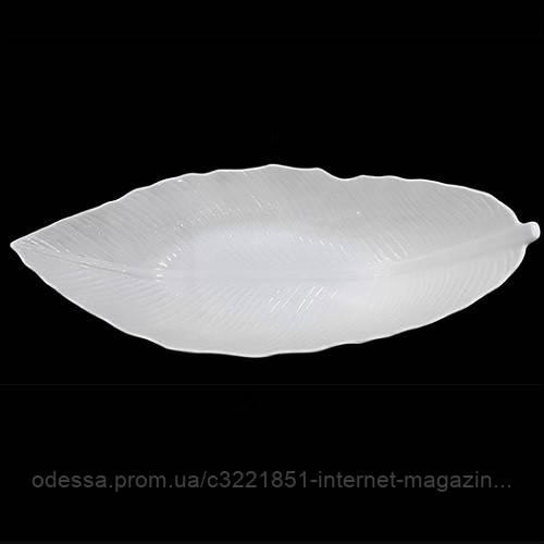 Блюдо порцеляна "Пелюстка" 17" (44см) Stenson MC4858 [Склад зберігання: Одеса №3]