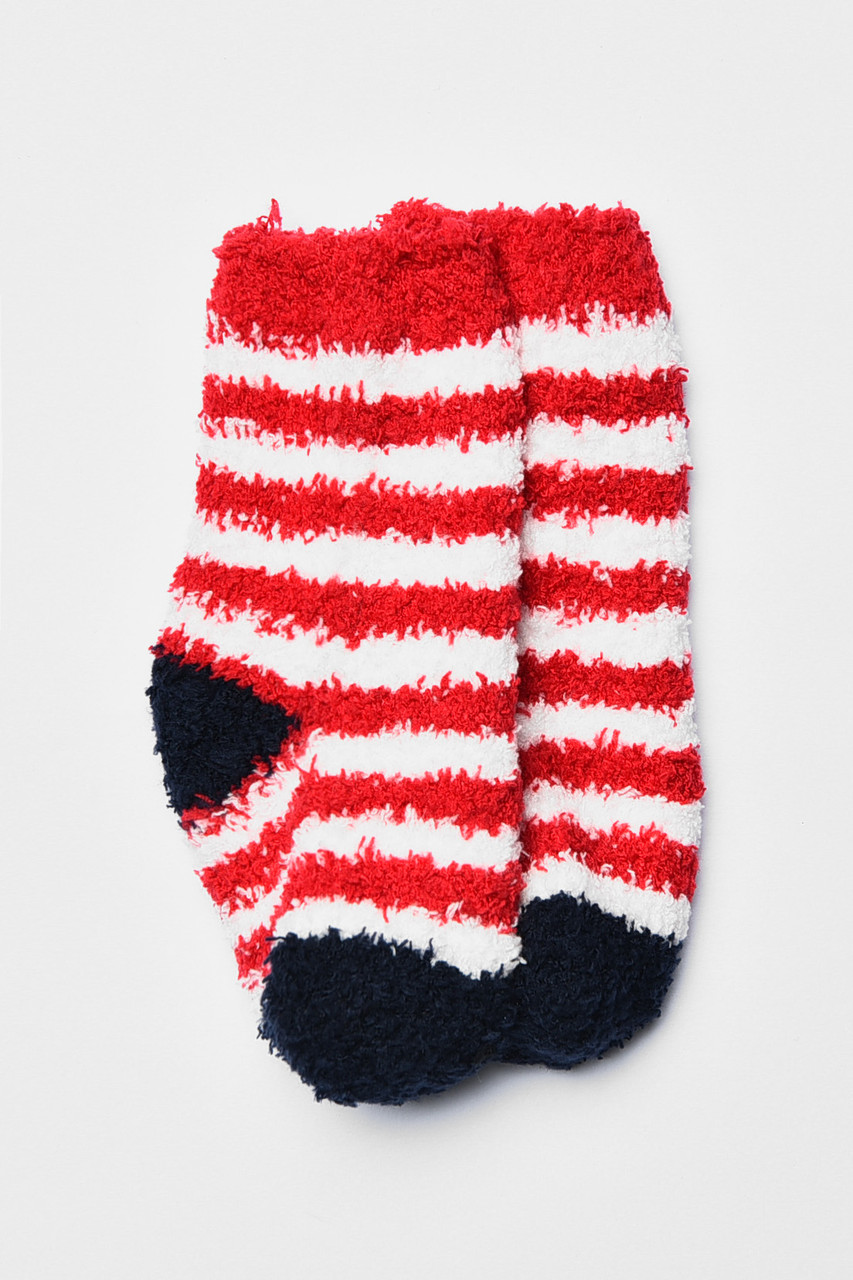 Шкарпетки дитячі травка червоного кольору р.1-2 191100M, фото 1