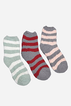 Набір шкарпеток жіночих травка в смужку 3 штуки р.35-41 191396M