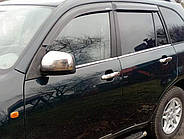 Хромированные Накладки на Ручки Дверей (4 шт, Нержавейка) Carmos - Турецкая Нержавеющая Сталь для Chery Tiggo