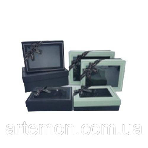 Коробка подарункова "Incredible" 3шт/наб 29*21*10/26*19*8/23*17*7см Stenson R33298G [Склад зберігання: Одеса №3]
