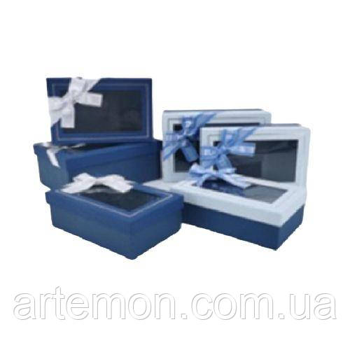 Коробка подарункова "Gentle" 3шт/наб 23*16*10/21*14*8/19*12*7см Stenson R33280B [Склад зберігання: Одеса №3]