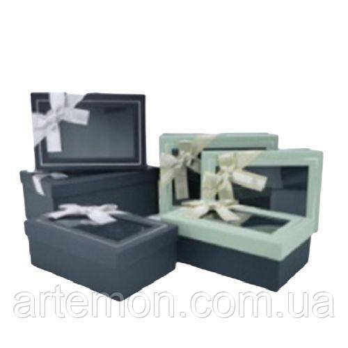 Коробка подарункова "Gentle" 3шт/наб 23*16*10/21*14*8/19*12*7см Stenson R33280G [Склад зберігання: Одеса №3]