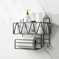 Полиця з тримачем настінна S 2г 30*12.5*23см Stenson M50228-S [Склад зберігання: Одеса №3]