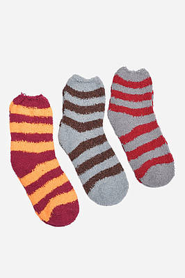Набір шкарпеток жіночих травка в смужку 3 штуки р.35-41 191405T Безкоштовна доставка