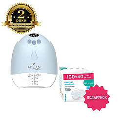 Набір акційний Молоковідсмоктувач електричний "MEGAN" та Вкладки лактаційні "COMFORT"/"Babyono"