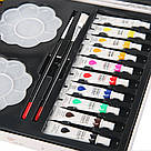 Набір для малювання 50шт + Подарунок Скетч маркери 36шт / Дитячий набір для творчості / Комплект художника, фото 7