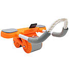 Тренажер-ролик для м'язів преса з таймером, 2 колеса, 2022 / Автоматичний тренажер колесо / Колесо для преса, фото 4