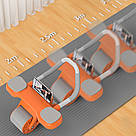 Тренажер-ролик для м'язів преса з таймером, 2 колеса, 2022 / Автоматичний тренажер колесо / Колесо для преса, фото 6