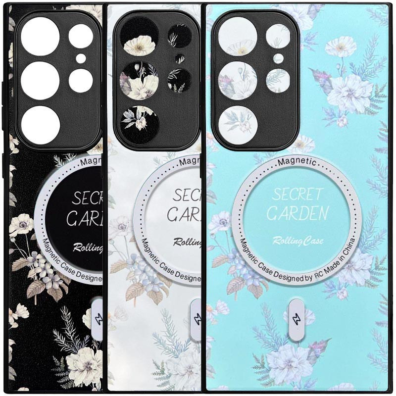 TPU+PC чохол Secret Garden with MagFit для Samsung Galaxy S23 Ultra, фото 1