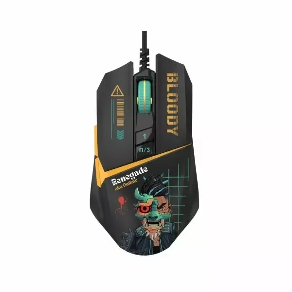 Мишка Bloody W63 Max Black (Renegade Midnight)