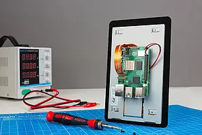 Сенсорний дисплей Raspberry Pi 2 - 7&#039;&#039; 1280x720px ємнісний сенсорний DSI екран для Raspberry Pi
