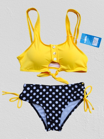 Купальник подростковый Z.Five 3240 Вика желтый (В НАЛИЧИИ ТОЛЬКО 32 34 36 38 40 УКР р-ры)