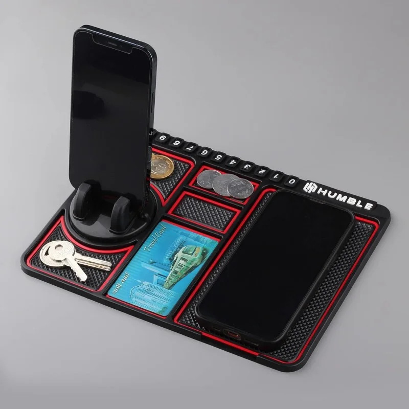 Багатофункційний автомобільний нековзний килимок Scratch mat, тримач телефона, 209276, фото 1