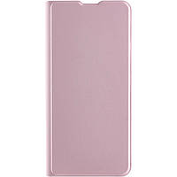 Шкіряний чохол книжка GETMAN Elegant (PU) для TECNO Spark 8C Рожевий