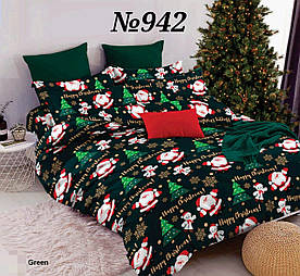 Пакистанська бязь GOLD ЛЮКС, Санта-Клаус, Різдво, Новий рік