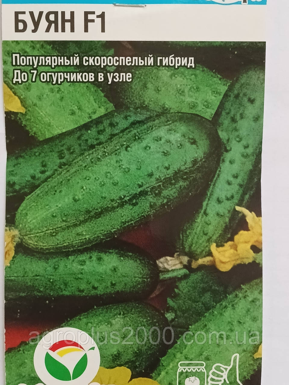 Огірок самозапильний Буян F1 ,7 насінин