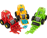 Іграшка Бульдозер з жувальними гумками Kidsmania Bubble Mania Bubble Dozer Trucks 17 г, фото 5