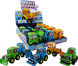Іграшка Бульдозер з жувальними гумками Kidsmania Bubble Mania Bubble Dozer Trucks 17 г, фото 7