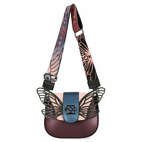 Шкіряна сумка-месенджер зі змінними клапанами - EGO ES-S0138ZM