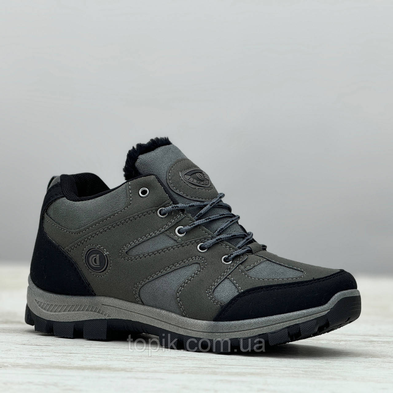 Кросівки чоловічі зимові сірі Кроссовки мужские зимние серые (Код: 3503), фото 1