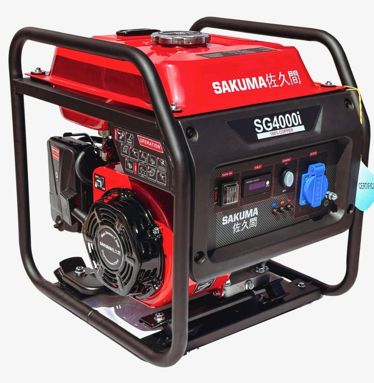 Генератор інверторний бензиновий SAKUMA SG4000i
