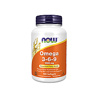 Омега 3-6-9 Now Foods Omega 3-6-9 100 капсул