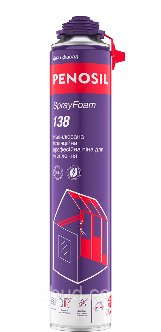 Напиляєма поліуретанова піна Penosil 138 Insulation Foam для утеплення