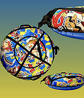 Надувний тюбінг, ватрушка 100см "Козаки". До 115 кг.