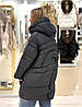 Пуховик жіночий Chanevia Black, фото 2
