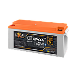 Акумулятор LiFePO4 LogicPower 25V (25.6V) - 100 Ah (2560Wh) Smart BMS 100А з Bluetooth для ДБЖ, фото 3