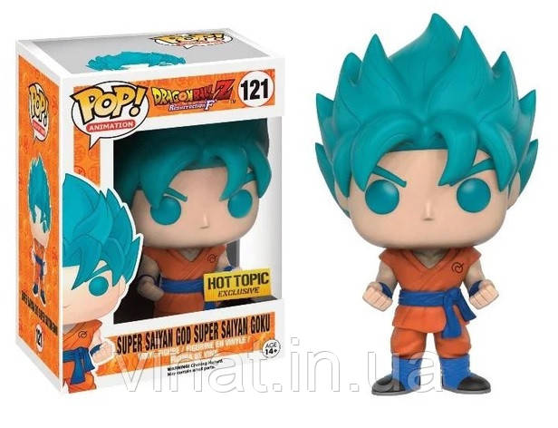 Фігурка Фанко Поп Funko Pop Dragon Ball Z - Super Saiyan God Super Saiyan Goku - Супер Саян Бог Супер Сайян Гоку №121
