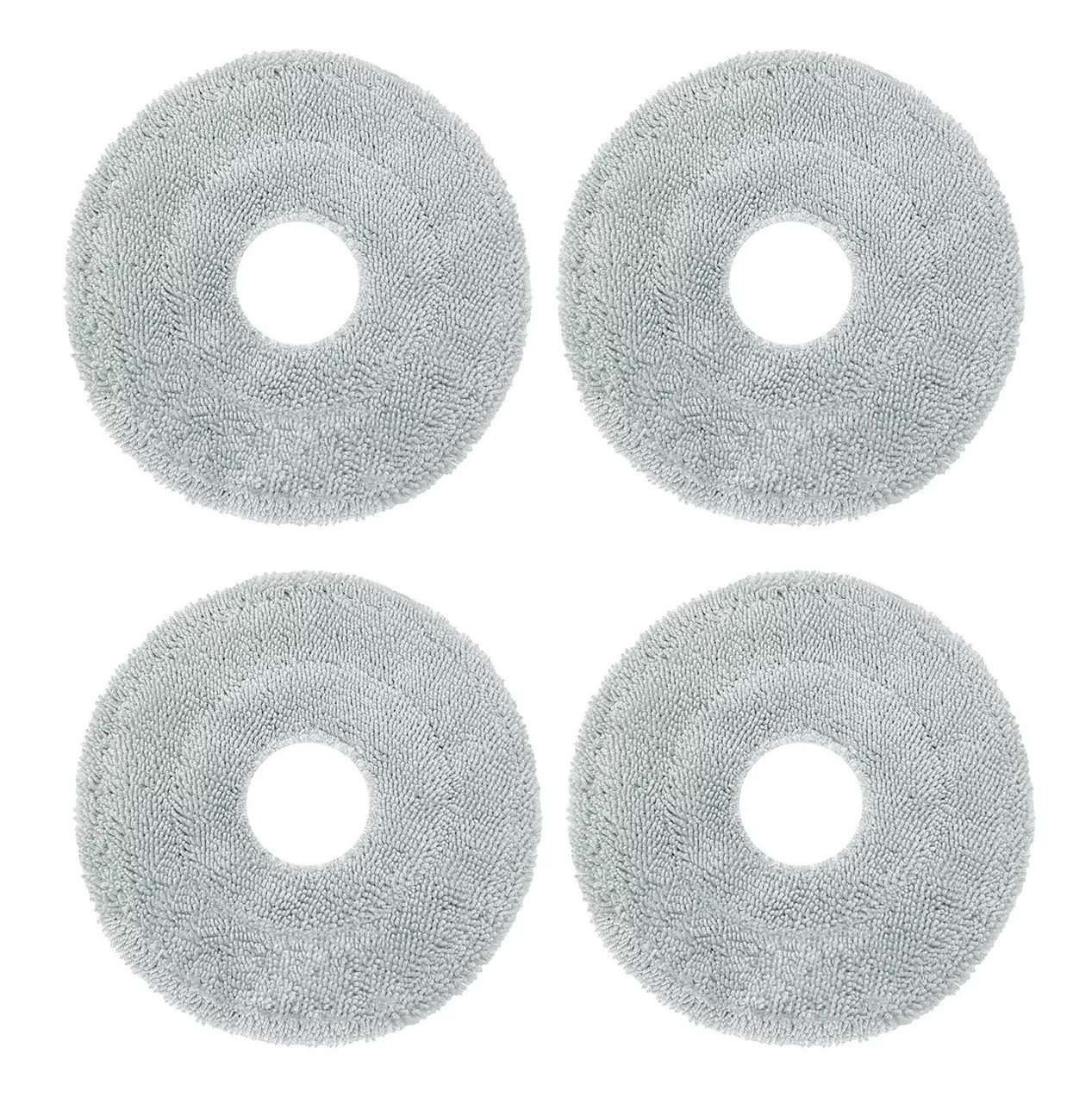 Мікрофіброві ганчірки (накладки) для робот-пилососа Dreame L10s Pro Ultra Heat ( RLL82CE ) / L10s Ultra Gen 2 ( RLL32SE ) / 4шт