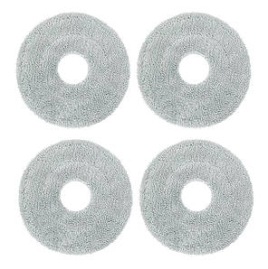 Мікрофіброві ганчірки (накладки) для робот-пилососа Dreame L50 Pro Ultra / L40s Pro Ultra ( RLL84CE RLL74CE-Bl RLL74CE-Wh ) / 4 шт