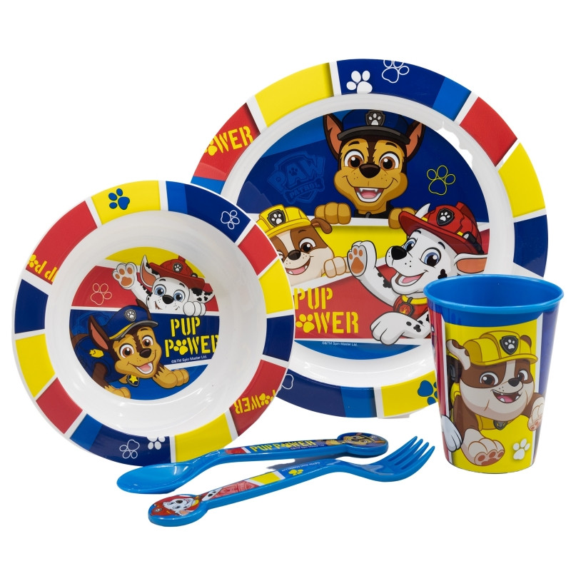 Дитячий набір 5 предметів Stor Paw Patrol (74650), фото 1
