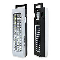 LED світильник Eurolamp акумуляторний 9W 6500K IP20 із USB та сонячною батареєю EM-45SMD/9W(S), фото 4