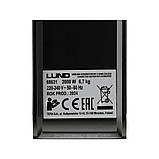 Обігрівач конвекторний зі зволожувачем від ел. мережі- 230В (2 реж: 1 і 2 кВт) обігрів 18-25м² LUND 68631, фото 7