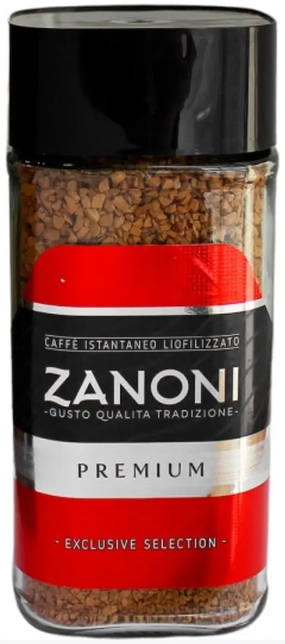 Кава розчинна Zanoni Premium 200г, фото 1