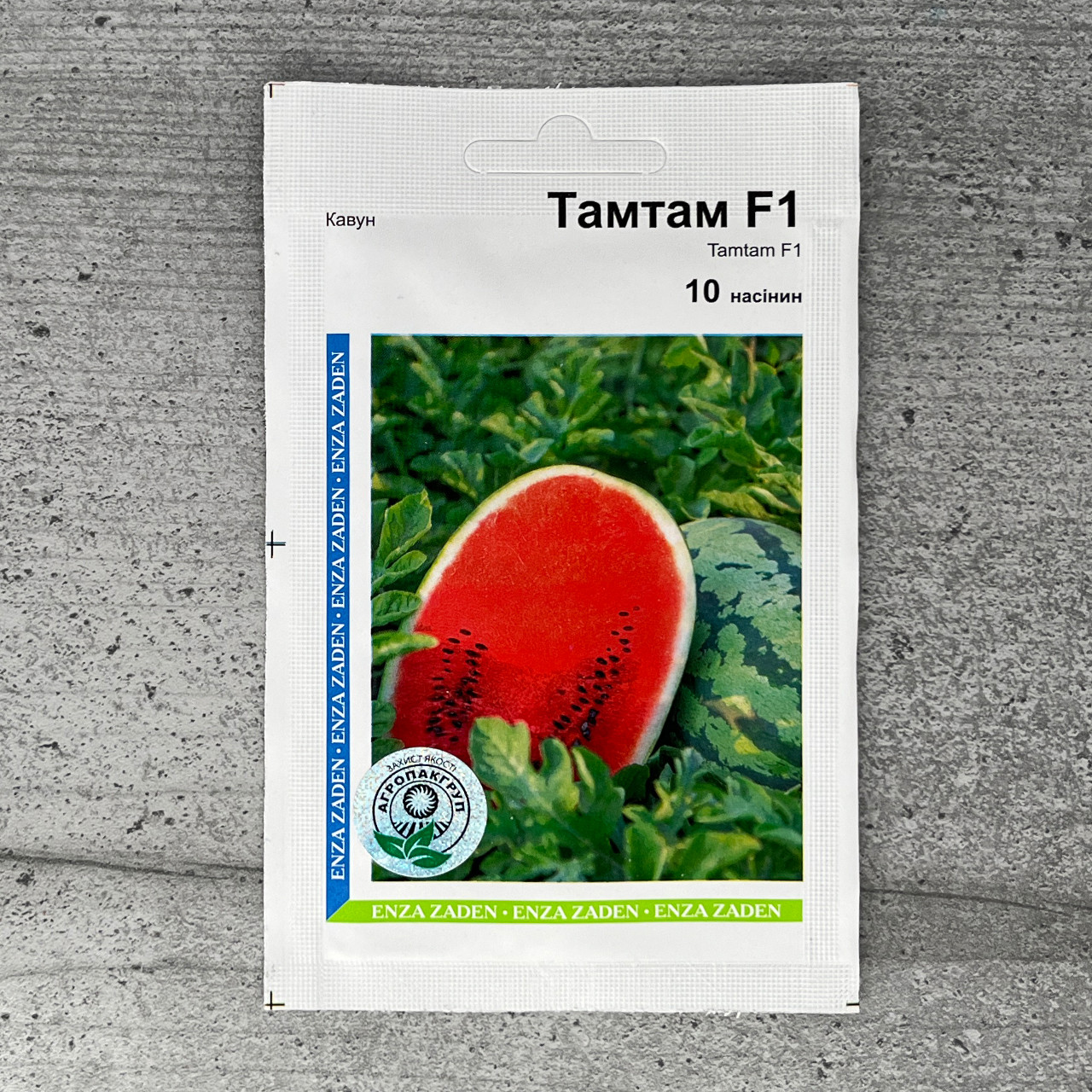 Кавун Тамтам F1 10 шт насіння пакетоване Агропак, фото 1
