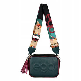 Жіноча сумка  EGO ES-S0184  DARK GREEN